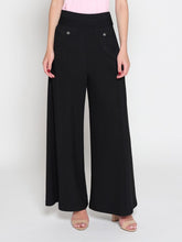 Load image into Gallery viewer, Embellished Pockets High Waist Wide Leg Pants
