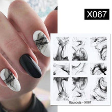 Load image into Gallery viewer, Embossed Nails Sticker 3D Flower Leaves Slider Water Transfer Nail Decals for Nail Art Transfer Sticker  3D Wave Design Decoration for Women Girls Art Stickers Decal Decoration Metallic Curve Strip Line Nail Decor
