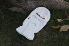 Load image into Gallery viewer, Embroidery Three-hole Balaclava Knit Hat Army Tactical CS Winter Ski Riding Mask Beanie Prom Party Mask Warm Mask Three 3 Hole Balaclava Knit Hat Ski Mask 3-Hole Knit Hat Full Face Cover Balaclava Hats Funny Party Embroidery Beanies Caps
