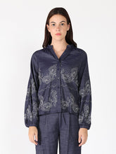 Load image into Gallery viewer, Embroidery Work V-neck Long Sleeve Top
