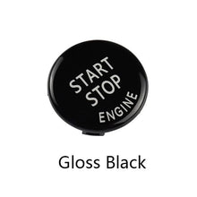 Load image into Gallery viewer, Engine START STOP Sports Engine Start Stop Button Cover Keyless Go Ignition Sticker Start Stop Engine Button Switch Cover Button Accessories Key Decor for Car Replace Cover
