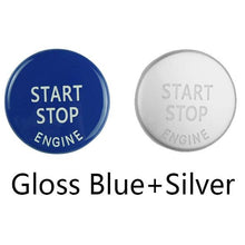 Load image into Gallery viewer, Engine START STOP Sports Engine Start Stop Button Cover Keyless Go Ignition Sticker Start Stop Engine Button Switch Cover Button Accessories Key Decor for Car Replace Cover
