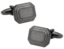 Load image into Gallery viewer, Engravable Gun Metal Cufflinks
