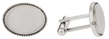 Load image into Gallery viewer, Engravable Stainless Wedding Cufflinks
