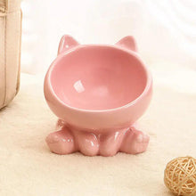 Load image into Gallery viewer, Ergonomic Ceramic Pet Bowl
