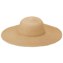 Load image into Gallery viewer, Peter Grimm Erin - Womens Wide Brim Straw Sun Hat
