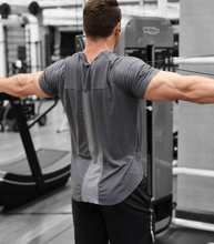 Load image into Gallery viewer, Eucalyptus Mesh Tee - Stone
