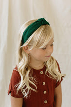 Load image into Gallery viewer, Evergreen Knotted Headband
