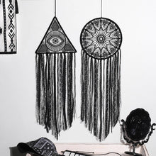 Load image into Gallery viewer, Evil Eye Dream Catcher Home Room Decor Black Room Decoration For  Farmhouse Wind Chimes Moon Dream Catchers For Bedroom Home Decor Wedding Ornament Craft Gift
