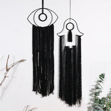 Load image into Gallery viewer, Evil Eye Dream Catcher Home Room Decor Black Room Decoration For  Farmhouse Wind Chimes Moon Dream Catchers For Bedroom Home Decor Wedding Ornament Craft Gift
