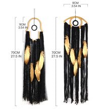 Load image into Gallery viewer, Evil Eye Dream Catcher Home Room Decor Black Room Decoration For  Farmhouse Wind Chimes Moon Dream Catchers For Bedroom Home Decor Wedding Ornament Craft Gift
