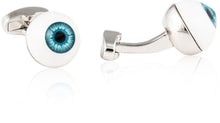 Load image into Gallery viewer, Eyeball Optometrist Cufflinks
