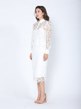 Load image into Gallery viewer, Eyelet Lace Embroidered Blouse
