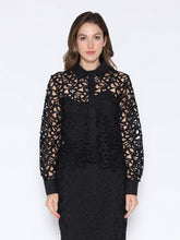 Load image into Gallery viewer, Eyelet Lace Embroidered Blouse
