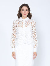 Load image into Gallery viewer, Eyelet Lace Embroidered Blouse
