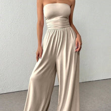 Load image into Gallery viewer, High-Waist Wide-Leg Pants &amp; Tube Top Set – 6 Colors, S–2XL
