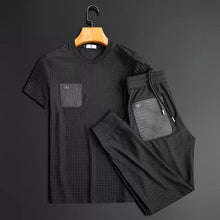 Load image into Gallery viewer, Anti-Wrinkle Flex Suit Mens Short Sleeve Slim Fit Shirts
