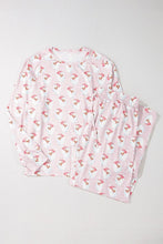 Load image into Gallery viewer, Christmas Santa Claus Stripe Top and Pants Lounge
