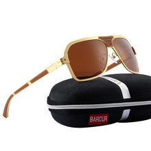 Load image into Gallery viewer, Brand Designer Driving Sunglasses for Men Polarized Sunglasses Men in Aviation Retro Design With High Quality  Full Metal Frame  and UV400 Protection

