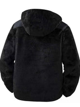 Load image into Gallery viewer, Men's Zip Up Fleece Hooded Jacket
