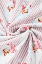 Load image into Gallery viewer, Christmas Santa Claus Stripe Top and Pants Lounge
