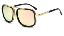 Load image into Gallery viewer, Luxury Modern Oversized Men and Woman Unisex Luxury Polarized  Sunglasses  Square Retro Oculos de sol  Sunglasses With  UV400 Prozection and Gradient  Mirror Eyewear Glasses
