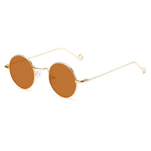 Load image into Gallery viewer, Steampunk Sunglasses – Retro Round Gothic Shades
