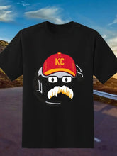 Load image into Gallery viewer, KC Football T-Shirt – Graphic Print Crew Neck Tee
