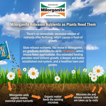 Load image into Gallery viewer, Milorganite All-Purpose Eco-Friendly Slow-Release Nitrogen Fertilizer, 32Lb
