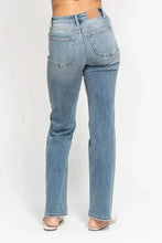 Load image into Gallery viewer, Judy Blue Full Size High Waist Distressed Dad Jean
