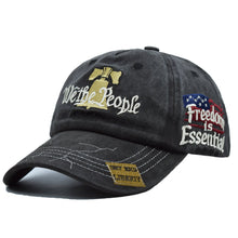Load image into Gallery viewer, Women's Embroidered Cotton Baseball Cap | Retro Letter Style
