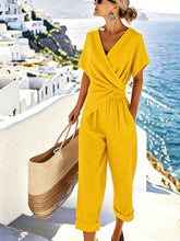 Load image into Gallery viewer, Women's Loose Irregular Short-Sleeve Two-Piece Set

