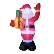 Load image into Gallery viewer, Christmas LED Lights Glowing Santa Tree Snowman Inflatable Doll Outdoor Yard Garden Decor
