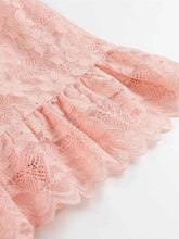 Load image into Gallery viewer, Lace One Shoulder : Mini Dress
