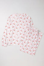 Load image into Gallery viewer, Christmas Santa Claus Stripe Top and Pants Lounge
