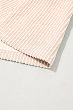 Load image into Gallery viewer, Blossom Corded Crew Neck Puff Sleeve Mini Dress
