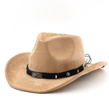 Load image into Gallery viewer, Western Cowboy Hat – Ethnic Style Fashion Unisex
