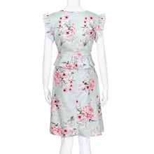 Load image into Gallery viewer, Casual Flower Print Sleeveless Maternity Dress - # BAGE211510108-PRG
