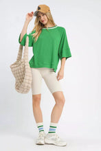 Load image into Gallery viewer, Umgee Ribbed Knit Top with Contrast Trim
