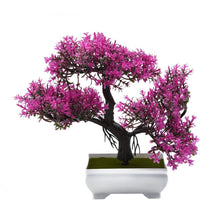 Load image into Gallery viewer, Fake Artificial Pot  Bonsai Potted Simulation Table Ornaments For Garden Party Hotel Office Decor Fake Flowers Arrangements for Home Decoration
