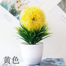 Load image into Gallery viewer, Fake Flowers Potted Ornaments 15x26cm Small Tree Potted Home Hotel Garden Decor Bonsai Artificial Home Decor
