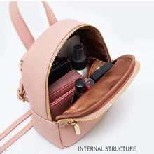 Load image into Gallery viewer, Famous Designer Mini Soft Touch Leather Small Backpack For Female And Girls Fashionable Ladies Bagpack Shoulder Bag
