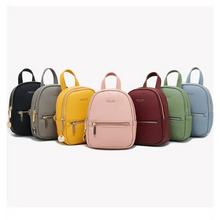 Load image into Gallery viewer, Famous Designer Mini Soft Touch Leather Small Backpack For Female And Girls Fashionable Ladies Bagpack Shoulder Bag
