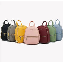 Load image into Gallery viewer, Famous Designer Mini Soft Touch Leather Small Backpack For Female And Girls Fashionable Ladies Bagpack Shoulder Bag
