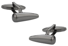 Load image into Gallery viewer, Fang Cufflinks in Gun Metal
