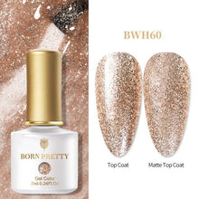 Load image into Gallery viewer, Fashion 2022 New Womens Colorful Nail Gel Polish Modern Glitter Pink Purple UV Diamond Stylish Design Nail Colors Gel For Girls and Women In Shinny Trend Color
