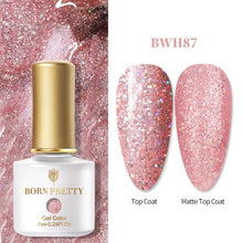 Load image into Gallery viewer, Fashion 2022 New Womens Colorful Nail Gel Polish Modern Glitter Pink Purple UV Diamond Stylish Design Nail Colors Gel For Girls and Women In Shinny Trend Color
