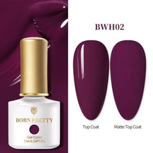 Load image into Gallery viewer, Fashion 2022 New Womens Colorful Nail Gel Polish Modern Glitter Pink Purple UV Diamond Stylish Design Nail Colors Gel For Girls and Women In Shinny Trend Color
