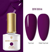 Load image into Gallery viewer, Fashion 2022 New Womens Colorful Nail Gel Polish Modern Glitter Pink Purple UV Diamond Stylish Design Nail Colors Gel For Girls and Women In Shinny Trend Color
