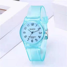 Load image into Gallery viewer, Fashion Casual Environmental Friendly Silicone Childrens Quartz Fashion Watches Retro Classic Analog Time Teacher Young Girls Teen Wrist Watch With Colorful Silicone Band For Valentine’s Day
